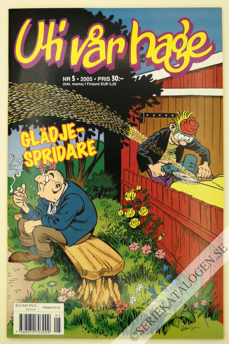 Framsida på Uti vår hage Glädjespridare (2005)