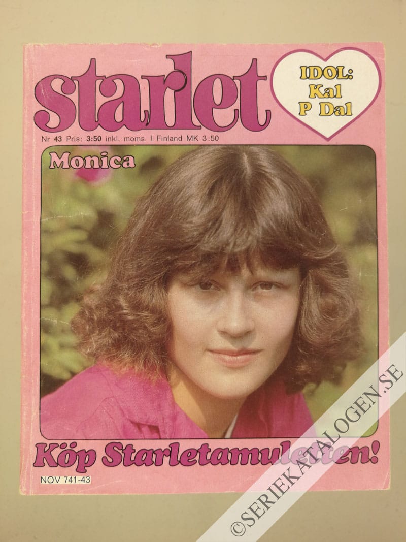 Framsida på Starlet #43 (1979)