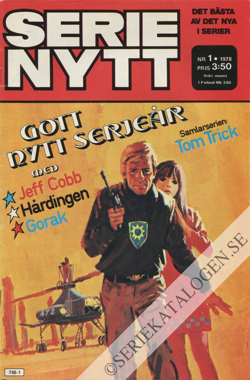 Framsida på Serie-Nytt #1 (1978)