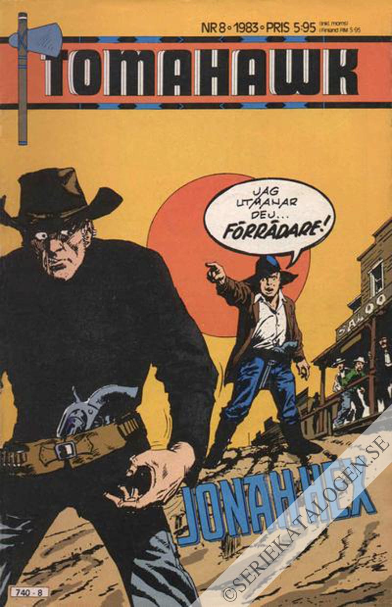 Framsida på Tomahawk #8 (1983)