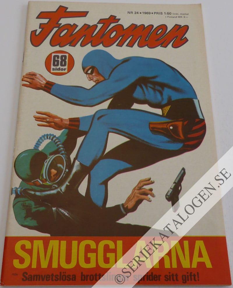 Framsida på Fantomen #24 (1969)