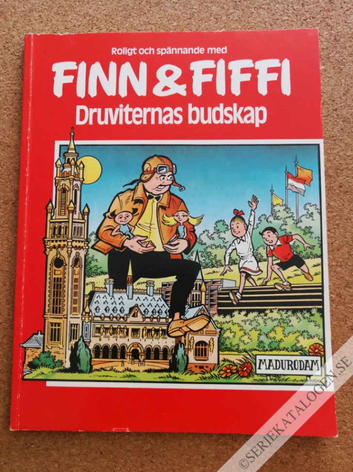 Framsida på Finn & Fiffi Druviternas budskap (19??)