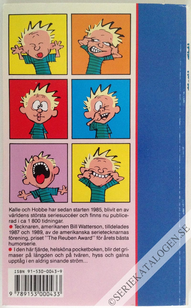 Baksida på Nya, sköna grimaser! (1991)