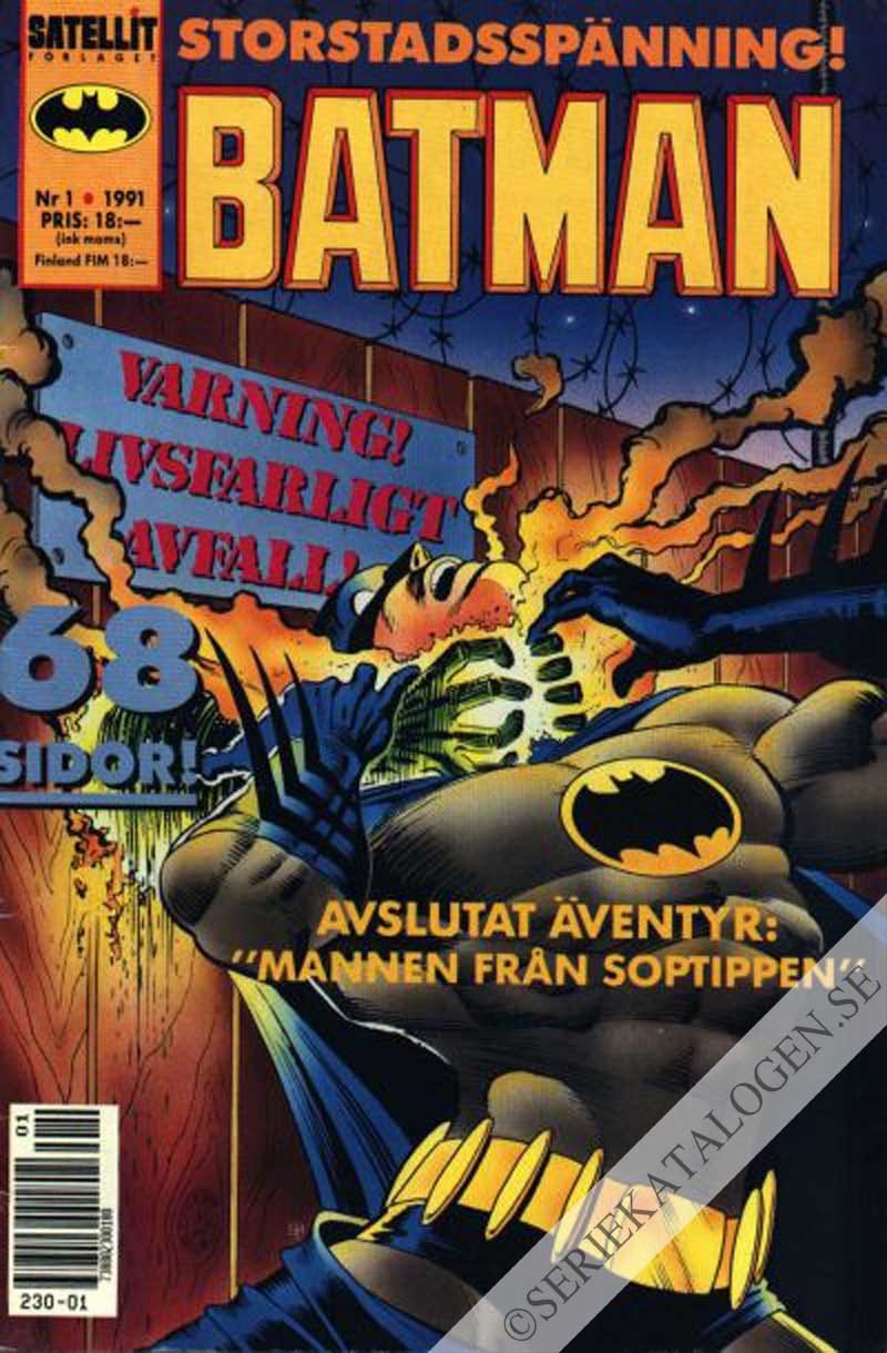 Framsida på Batman #1 (1991)