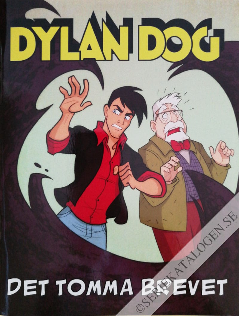 Framsida på Dylan Dog Det tomma brevet (2016)