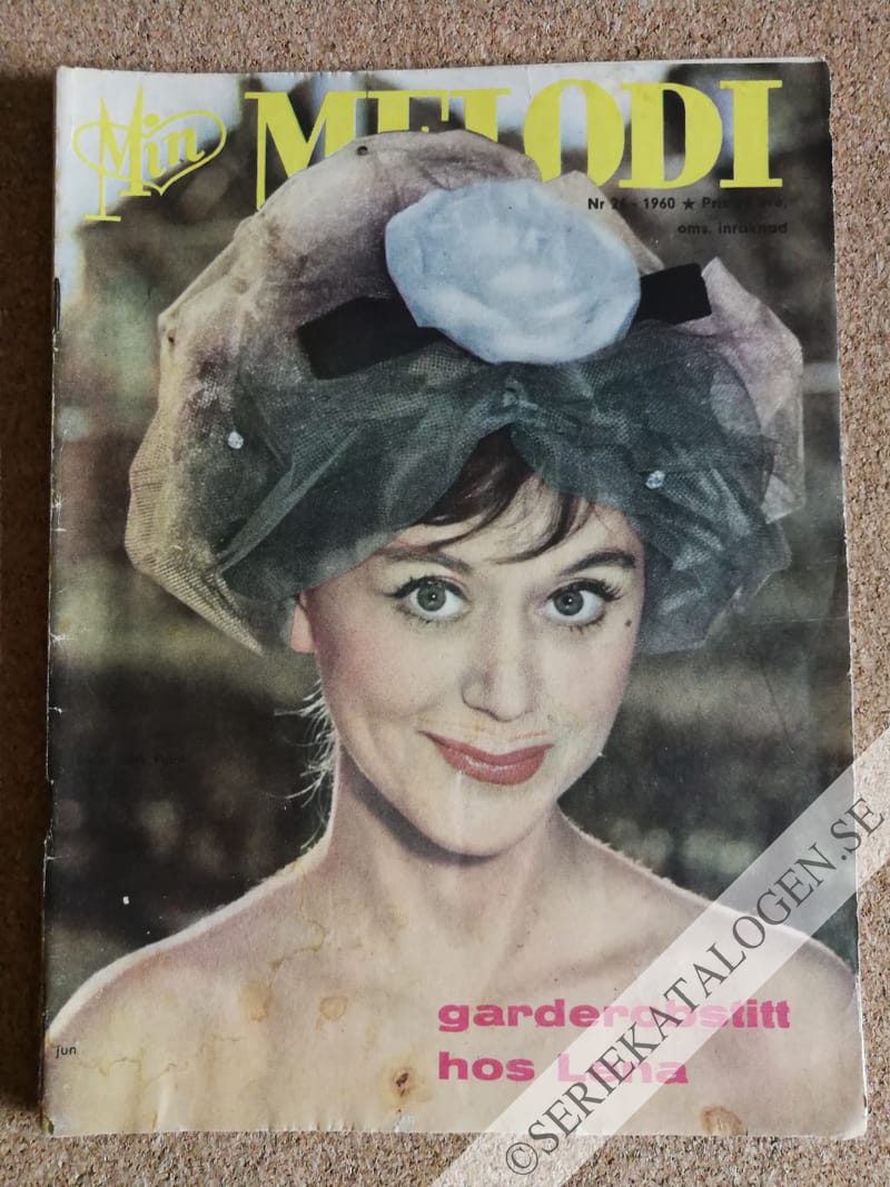 Framsida på Min melodi #24 (1960)