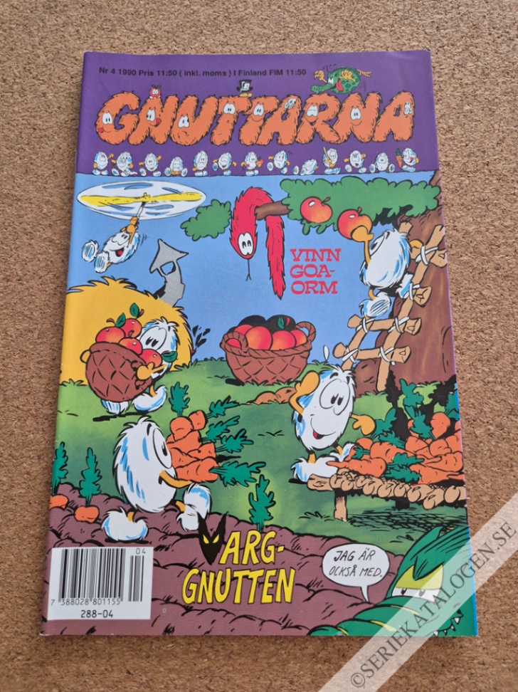 Framsida på Gnuttarna #4 (1990)