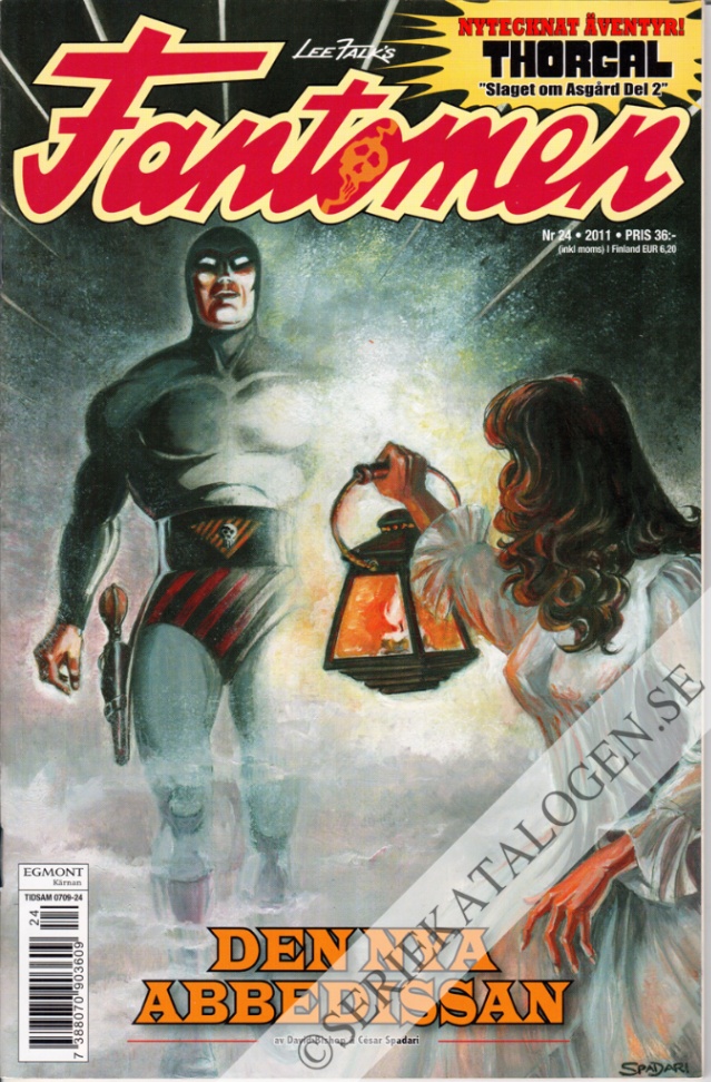 Framsida på Fantomen #24 (2011)