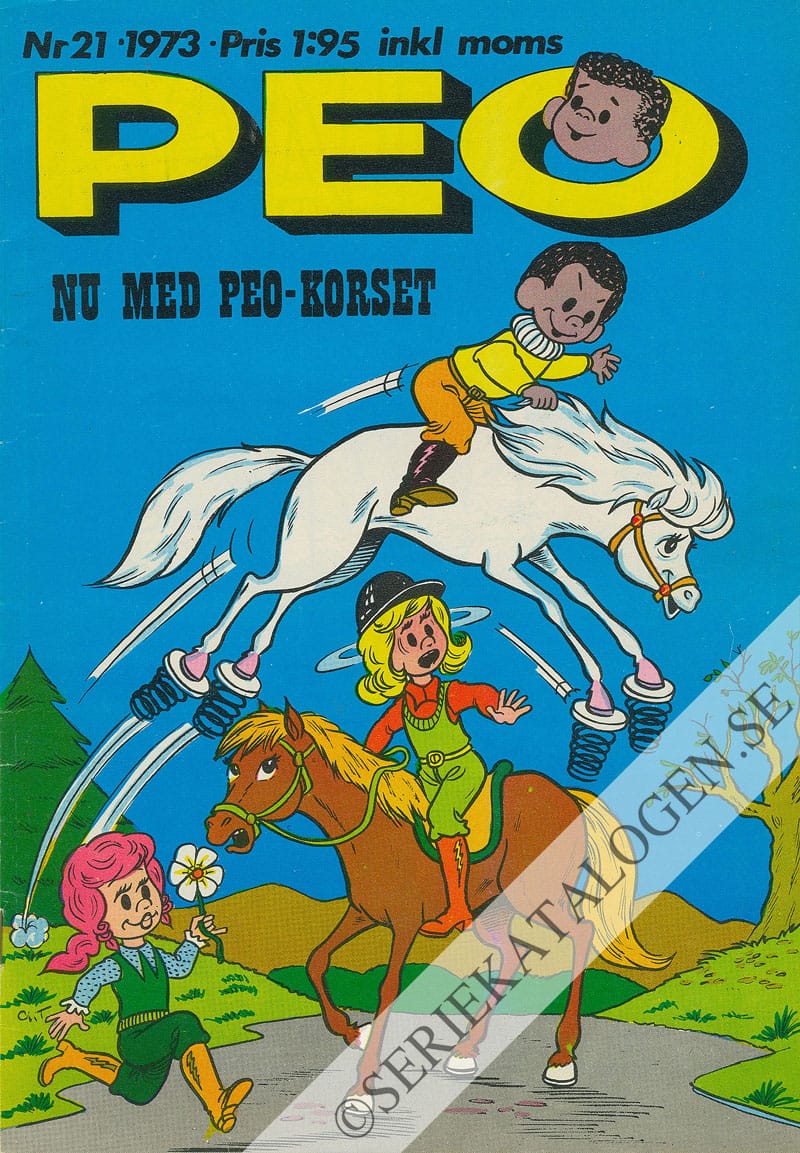 Framsida på Peo #21 (1973)