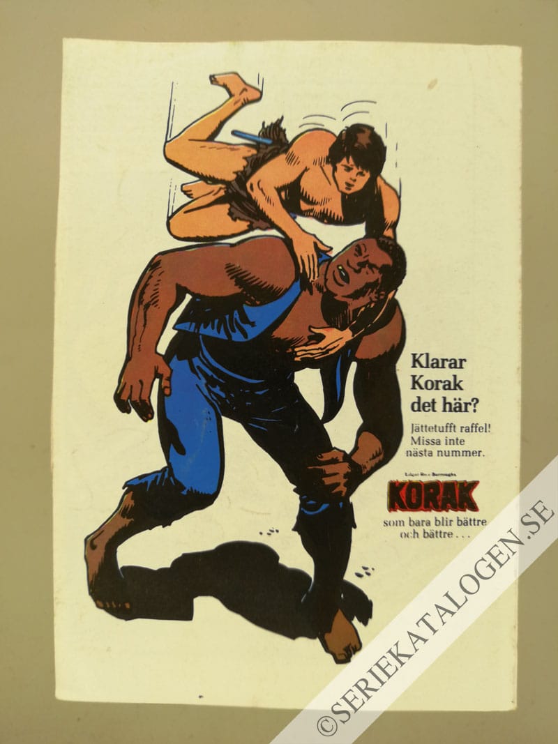 Baksida på Den sista utposten (1981)