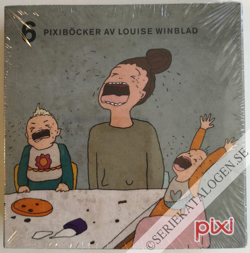 6 Pixiböcker av Louise Winblad (2019)