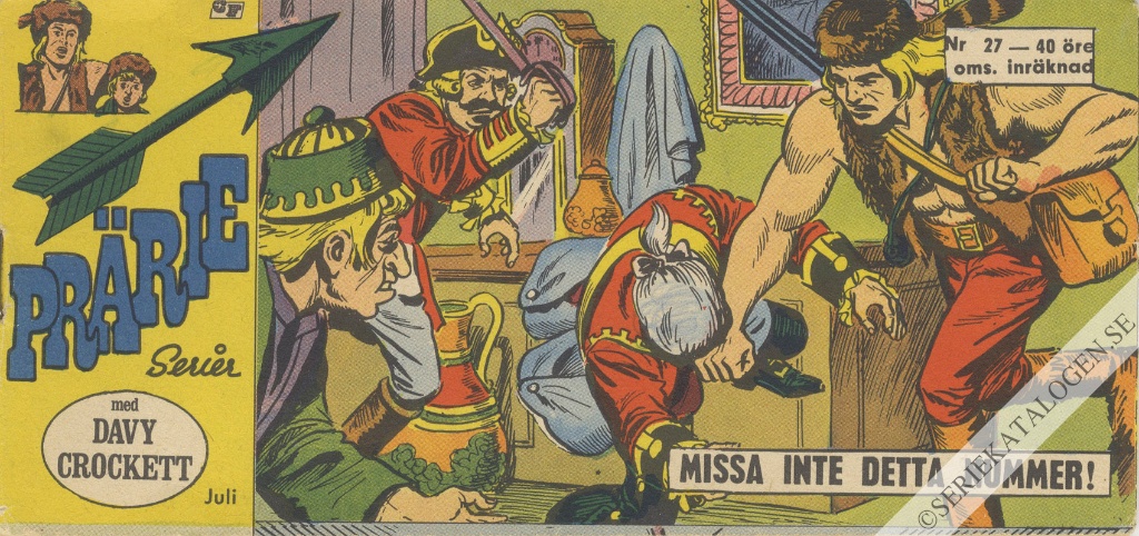 Framsida på Prärie-serier #27 (1965)