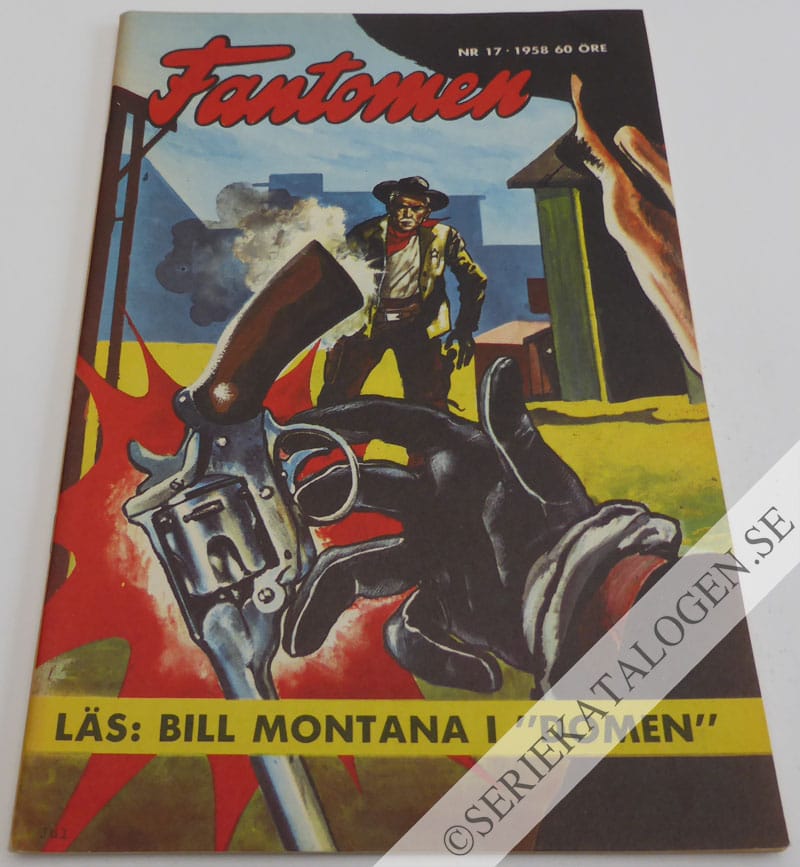 Framsida på Fantomen #17 (1958)