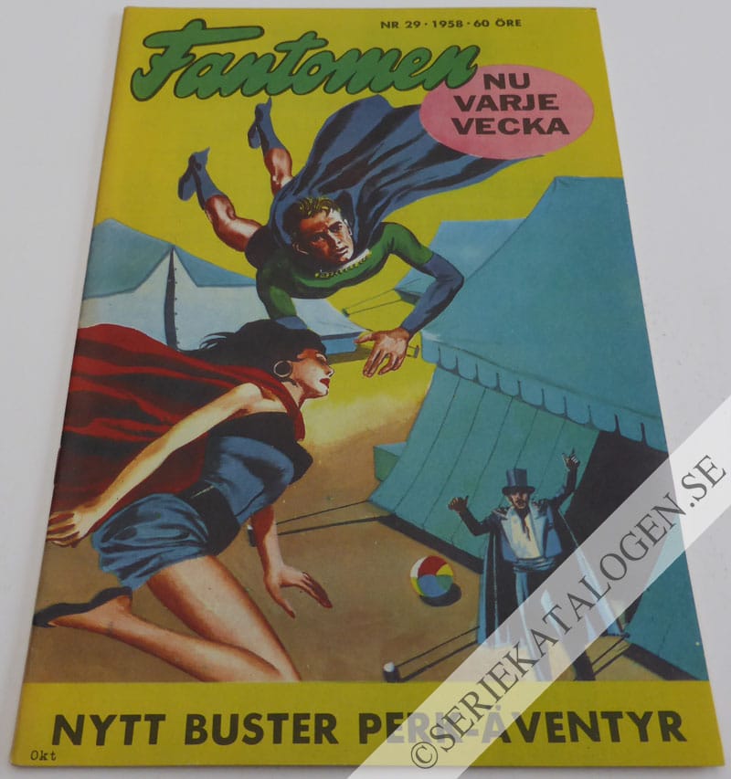 Framsida på Fantomen #29 (1958)