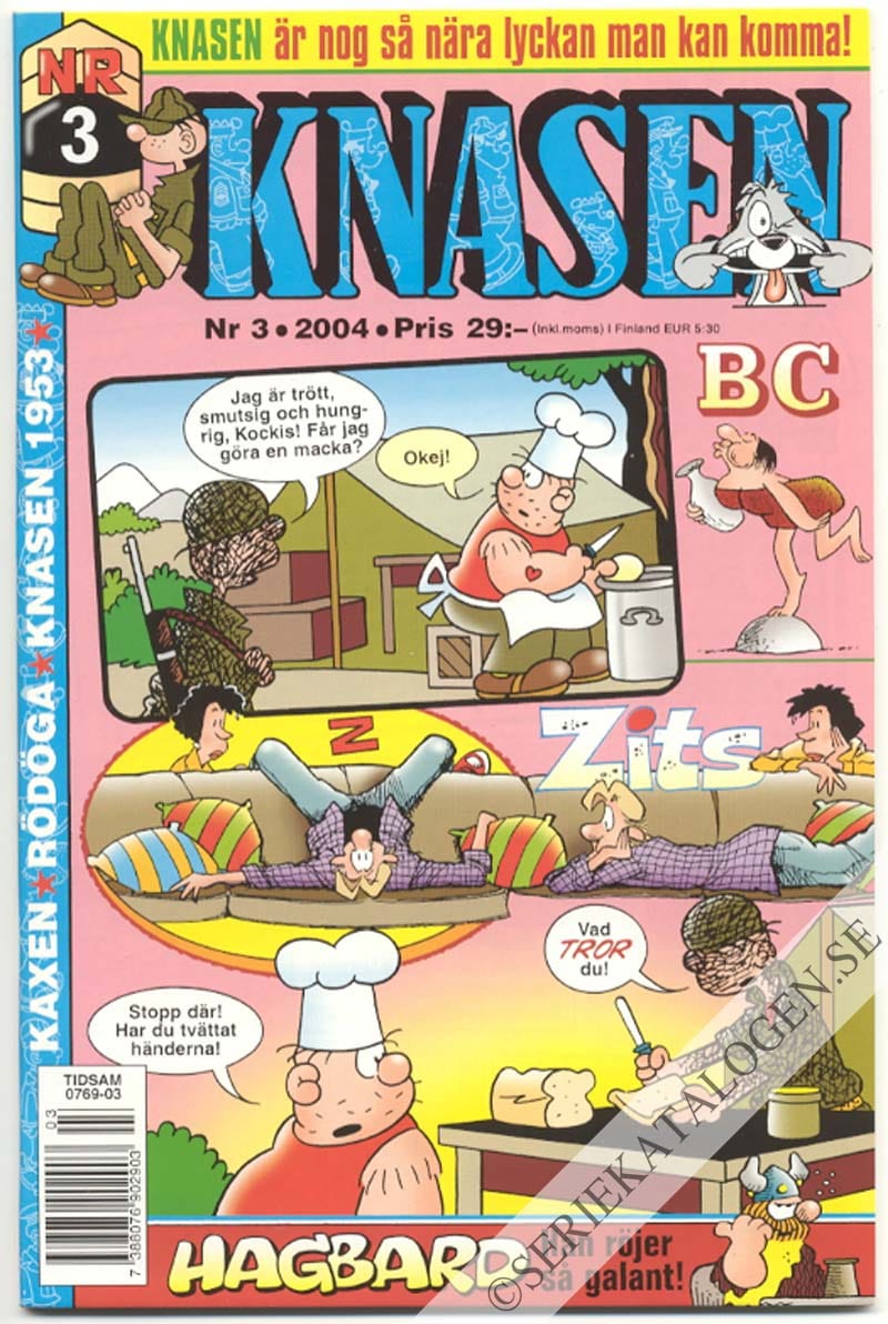 Framsida på Knasen #3 (2004)