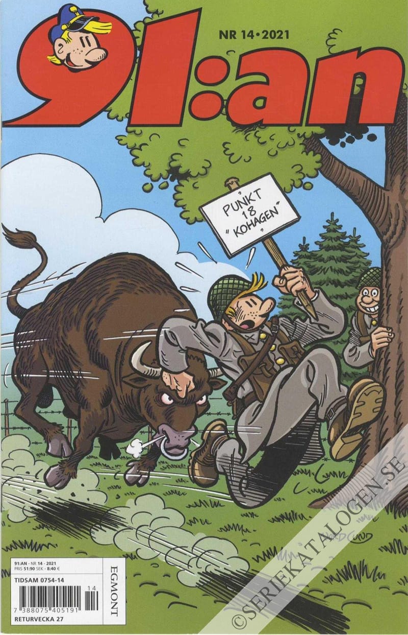 Framsida på 91:an #14 (2021)