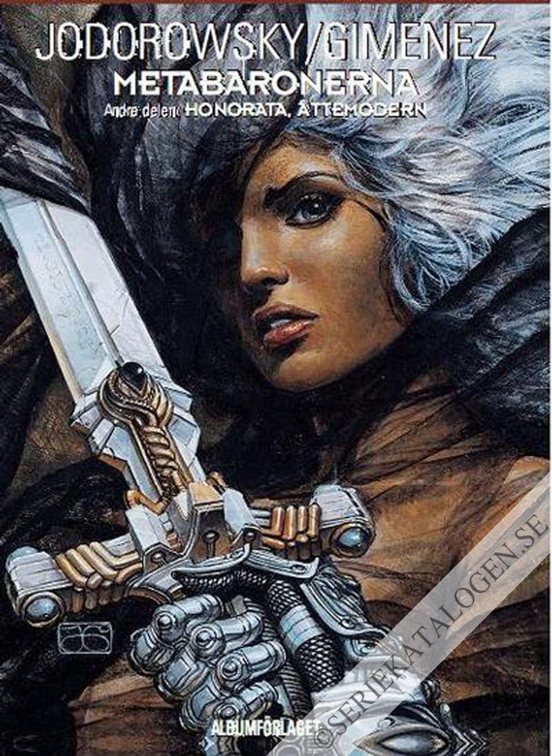 Framsida på Metabaronerna Honorata, ättemodern (2010)