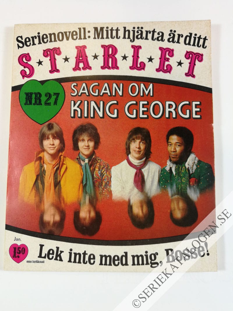 Framsida på Starlet #27 (1968)