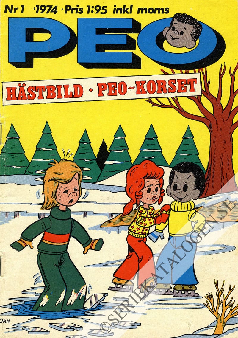 Framsida på Peo #1 (1974)