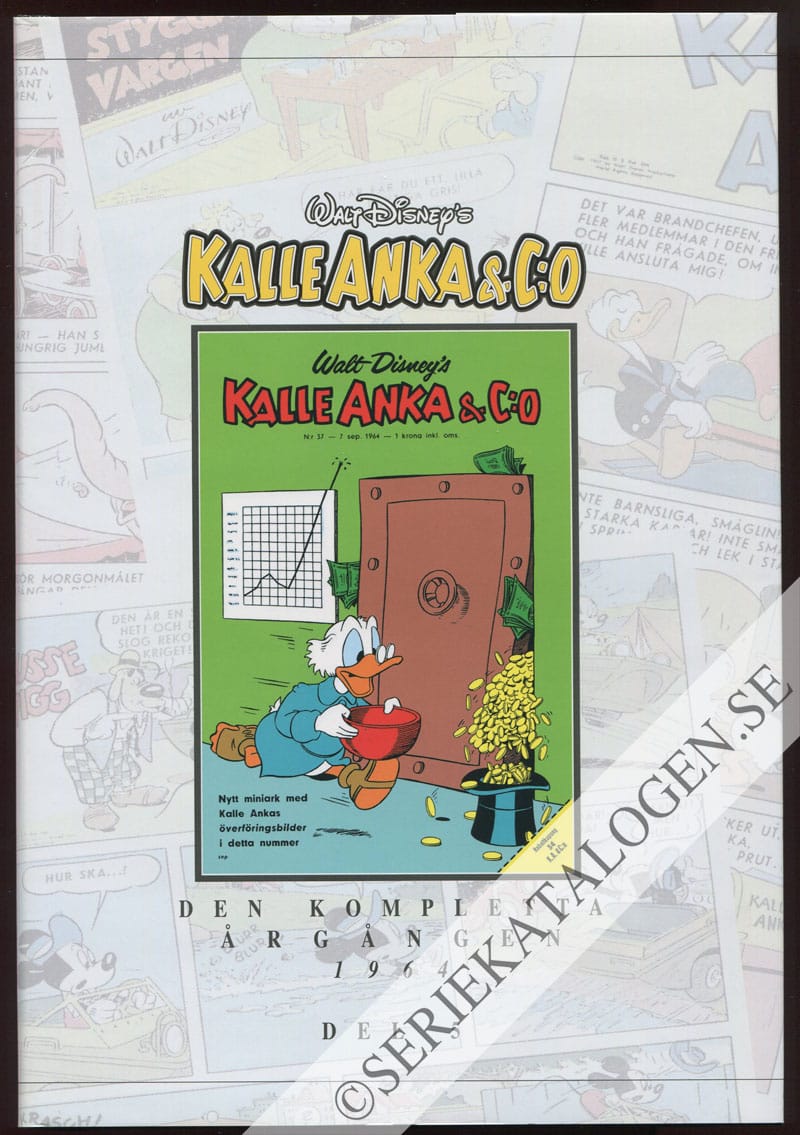 Framsida på Kalle Anka & C:o - den kompletta årgången 1964 del 5 (2009)