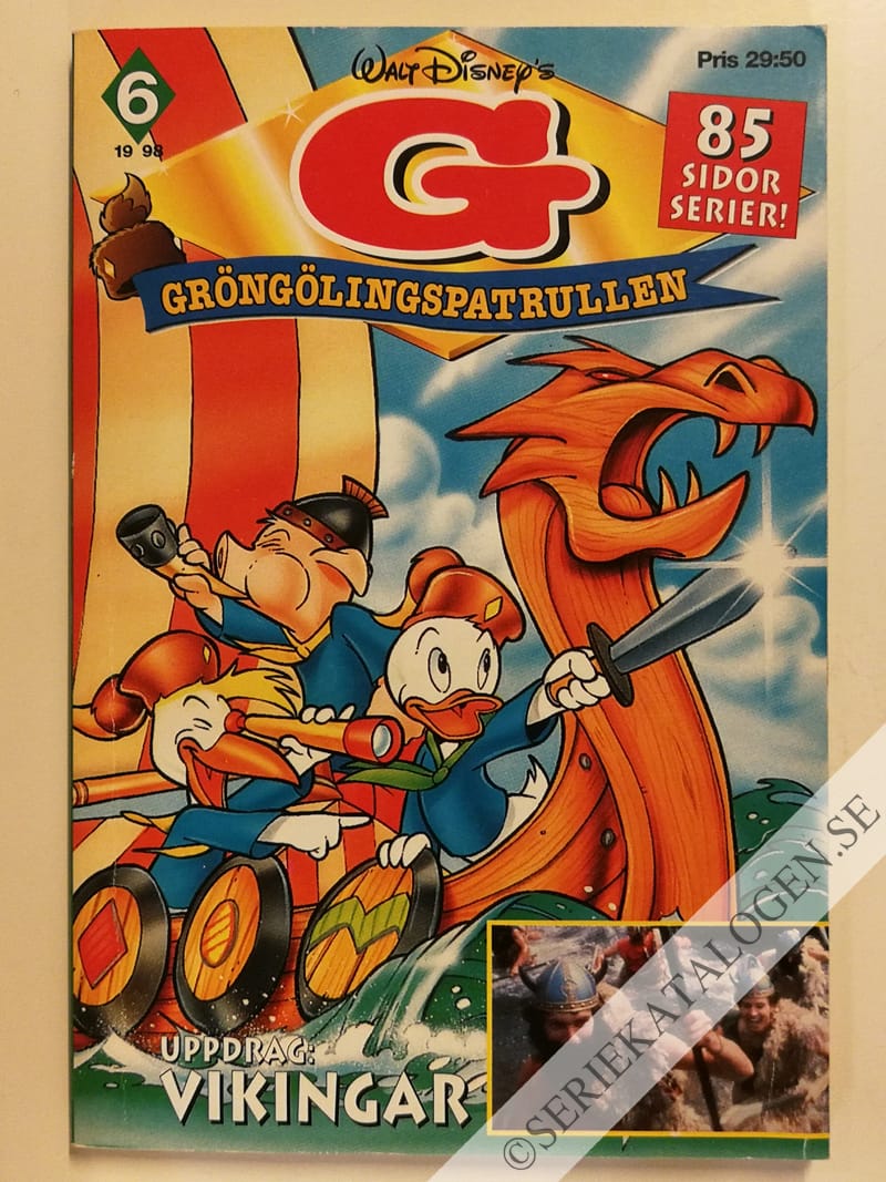 Framsida på Gröngölingspatrullen #6 (1998)