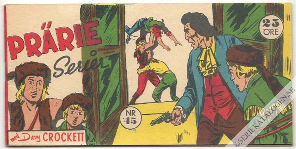 Framsida på Prärie-serier #45 (1958)