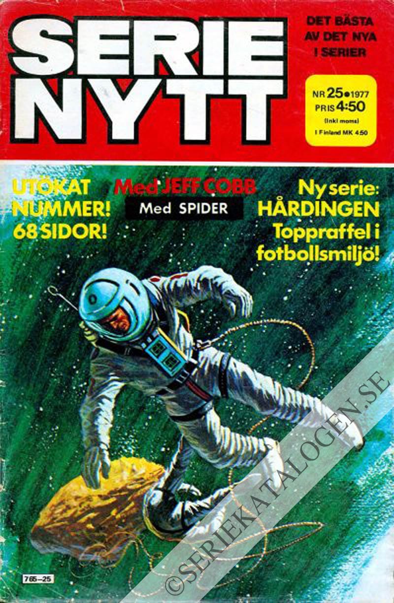 Framsida på Serie-Nytt #25 (1977)