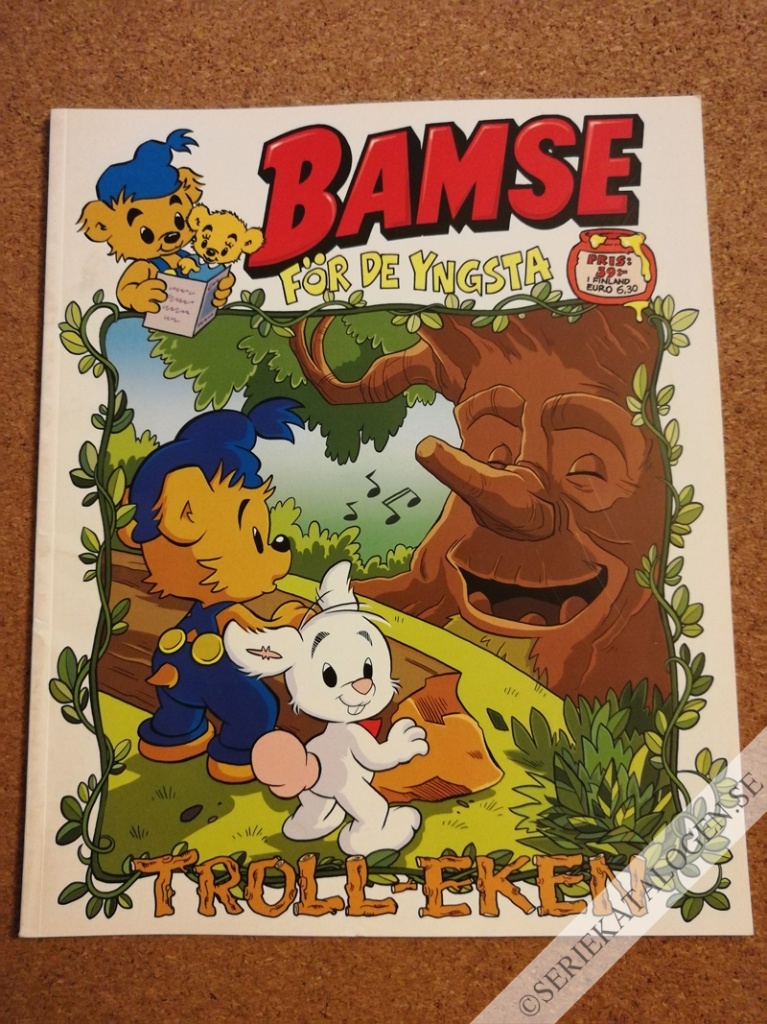 Framsida på Bamse för de yngsta Troll-eken (2020)