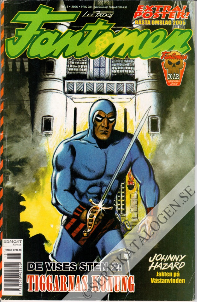 Framsida på Fantomen #15 (2006)