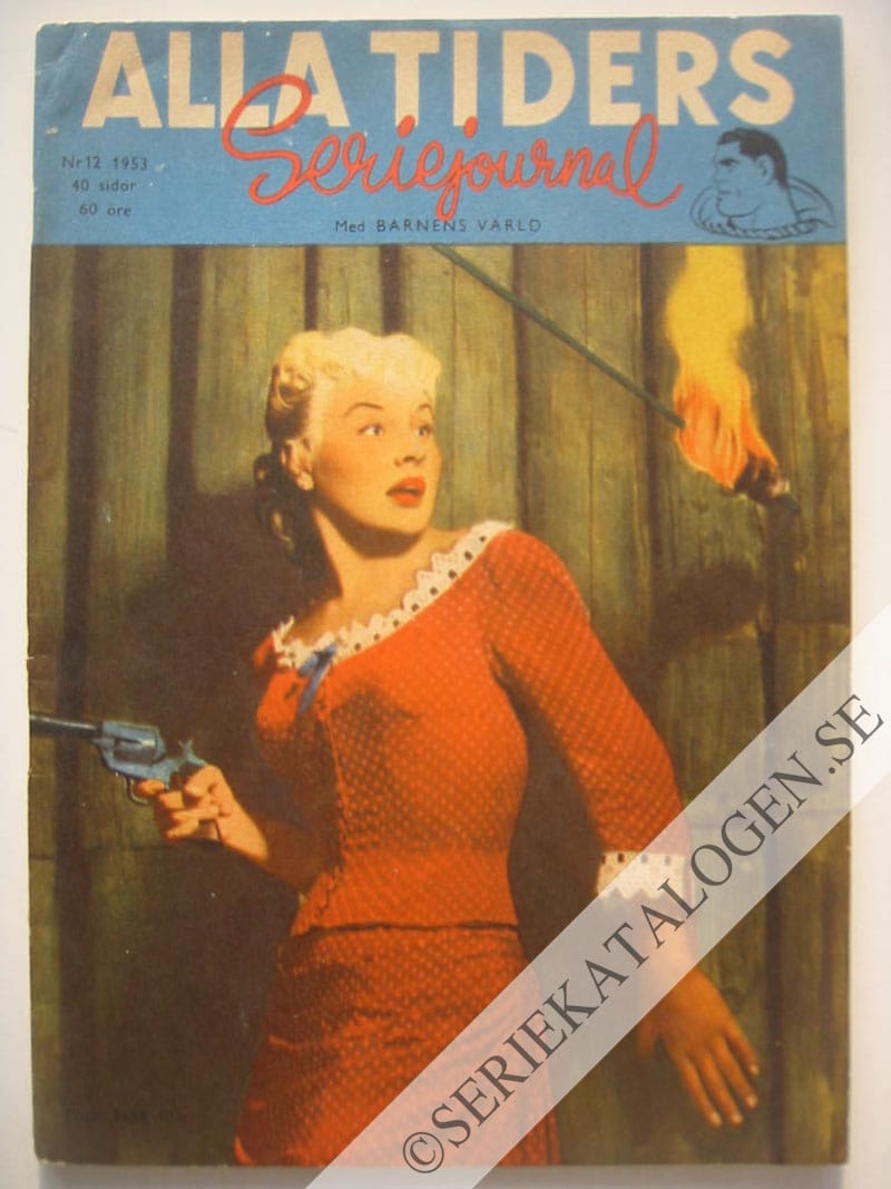 Framsida på Alla tiders seriejournal #12 (1953)
