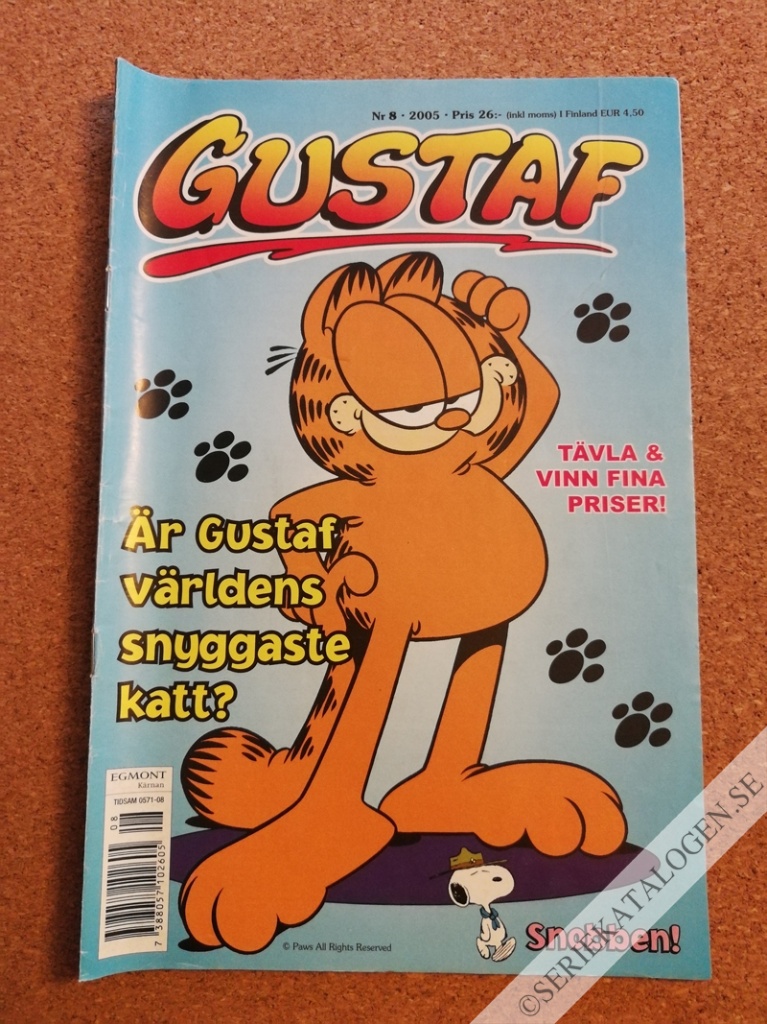 Framsida på Gustaf #8 (2005)