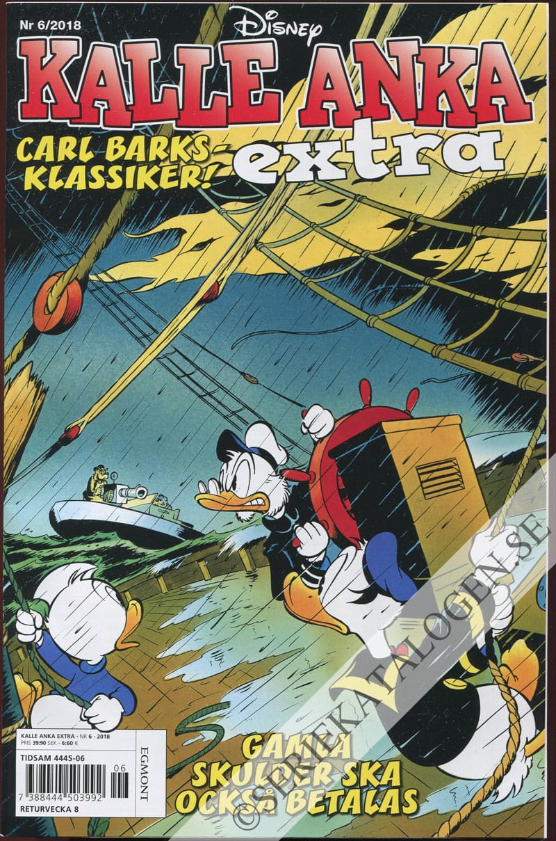 Framsida på Kalle Anka Extra #6 (2018)