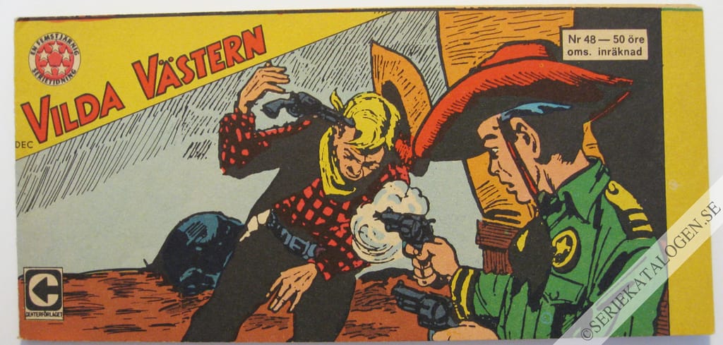 Framsida på Vilda Västern #48 (1967)