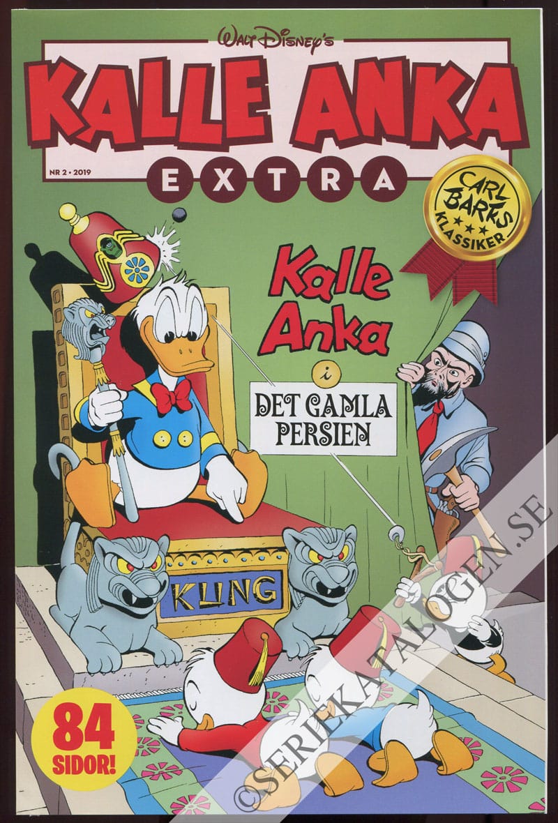 Framsida på Kalle Anka Extra #2 (2019)