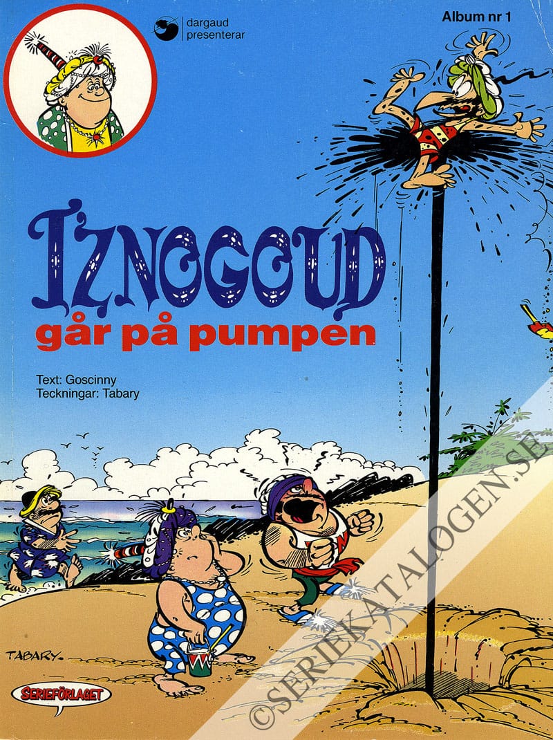 Framsida på Iznogoud går på pumpen (1989)