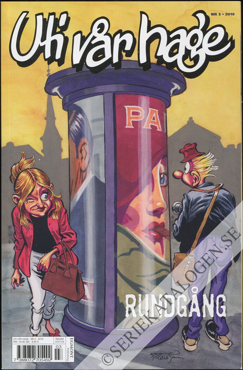 Framsida på Uti vår hage #3 - Rundgång (2016)