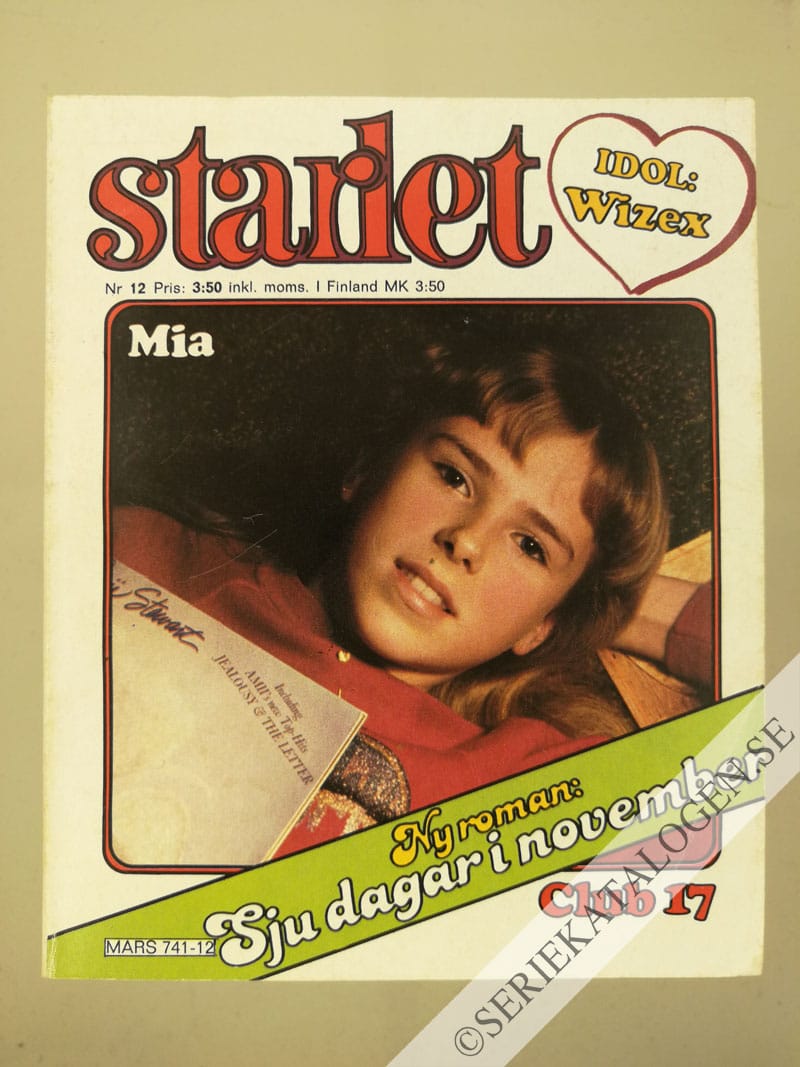 Framsida på Starlet #12 (1980)
