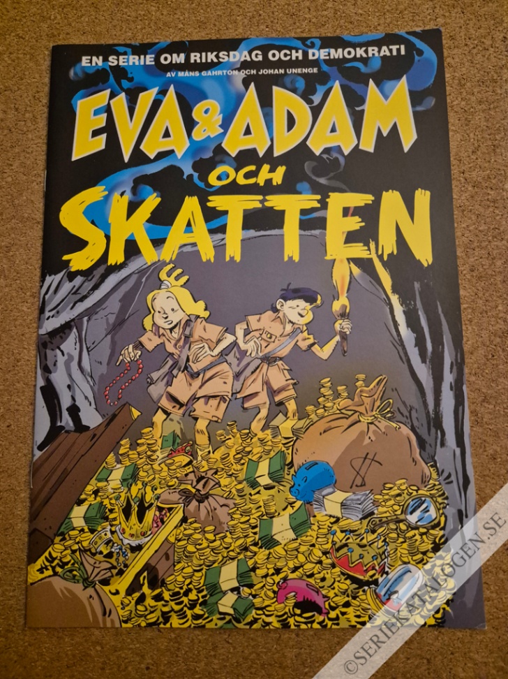 Framsida på Eva & Adam och skatten (2006)