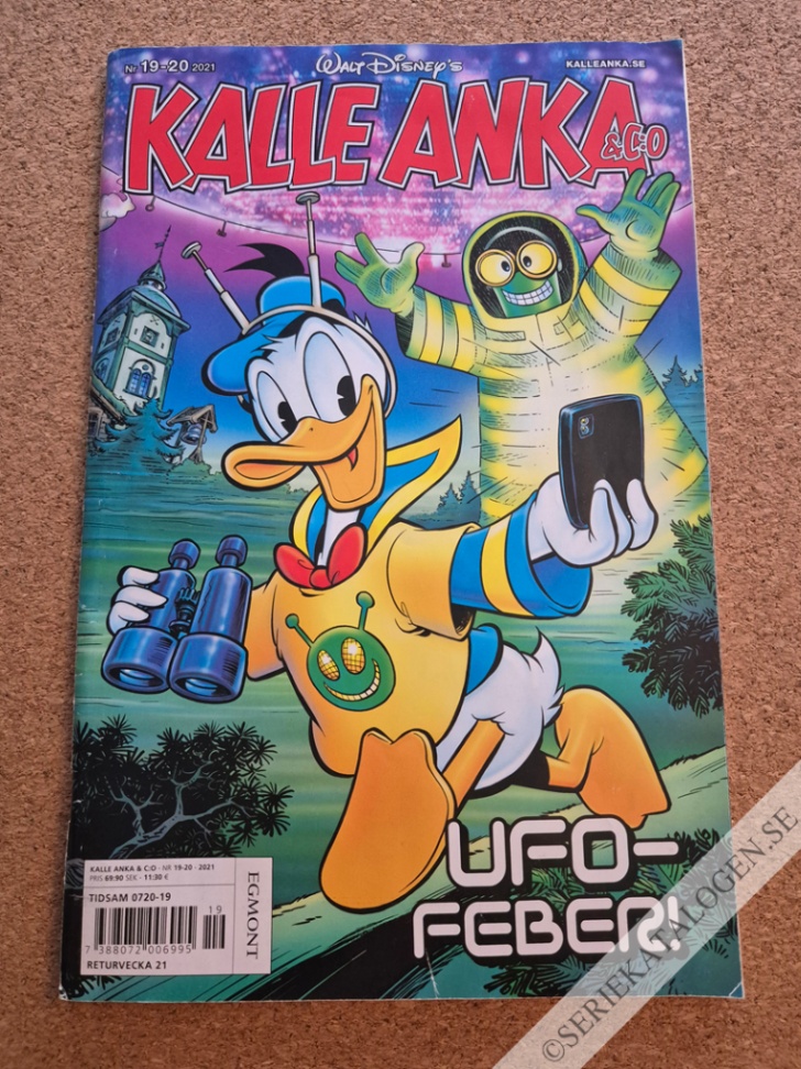 Framsida på Kalle Anka & C:o #19-20 (2021)