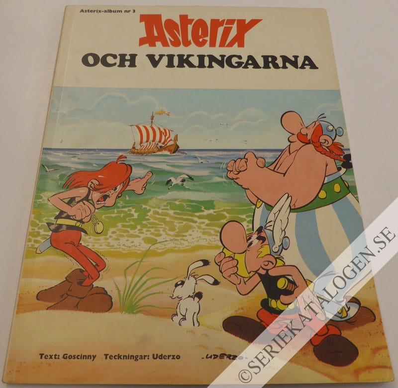 Framsida på Asterix Asterix och vikingarna (1970)
