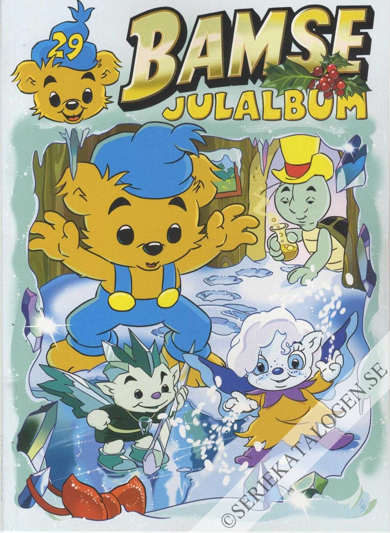 Framsida på Bamses julalbum #29 (2019)