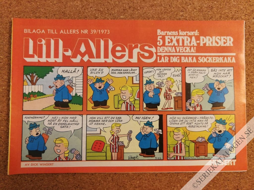 Framsida på Lill-Allers #39 (1973)