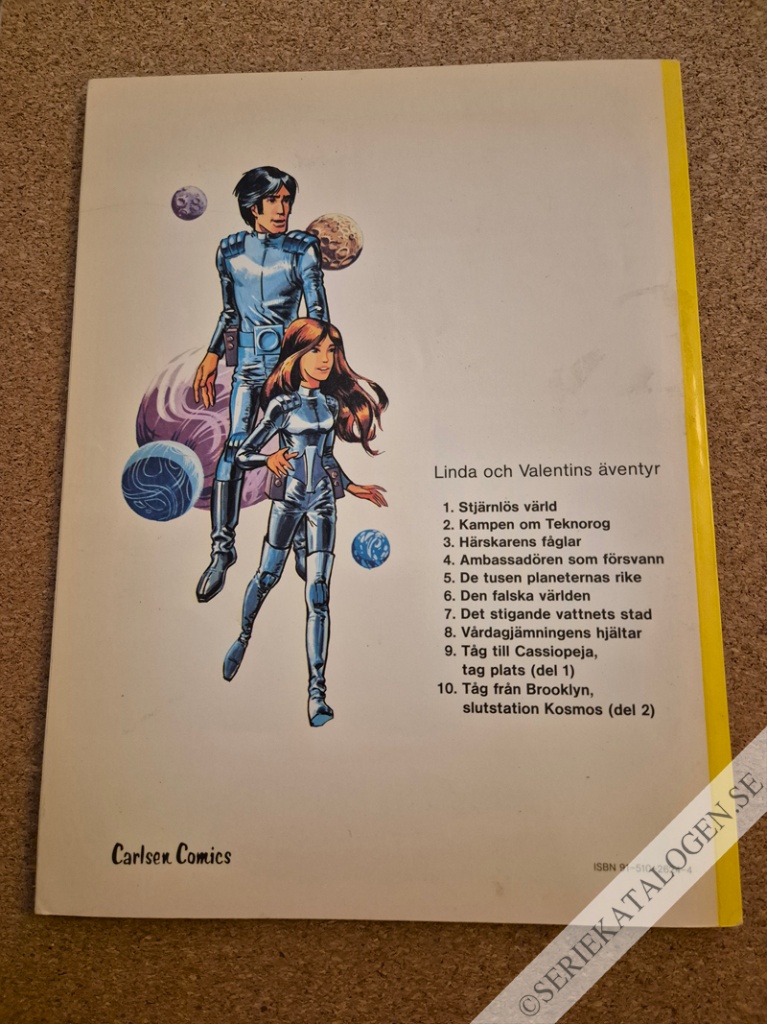 Baksida på Tåg till Cassiopeja, tag plats - elementarvarelserna del 1 (1981)