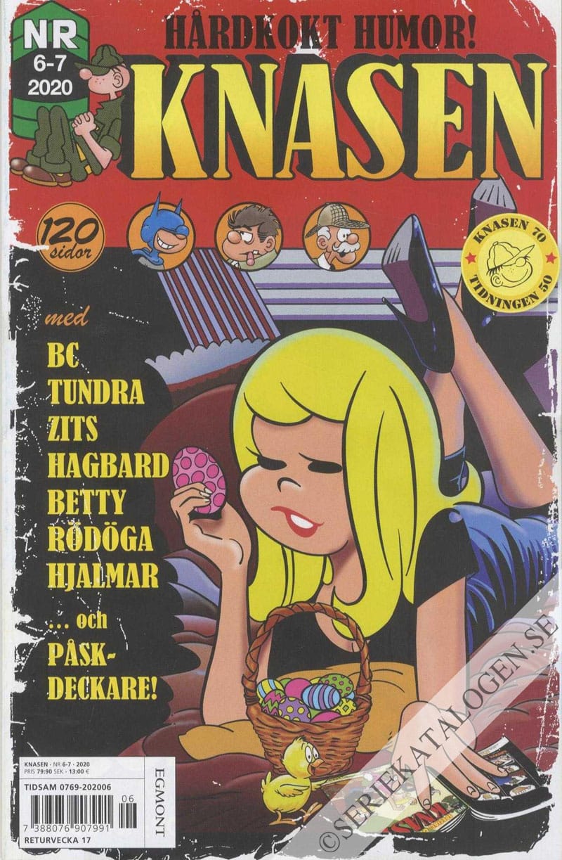 Framsida på Knasen #6-7 (2020)