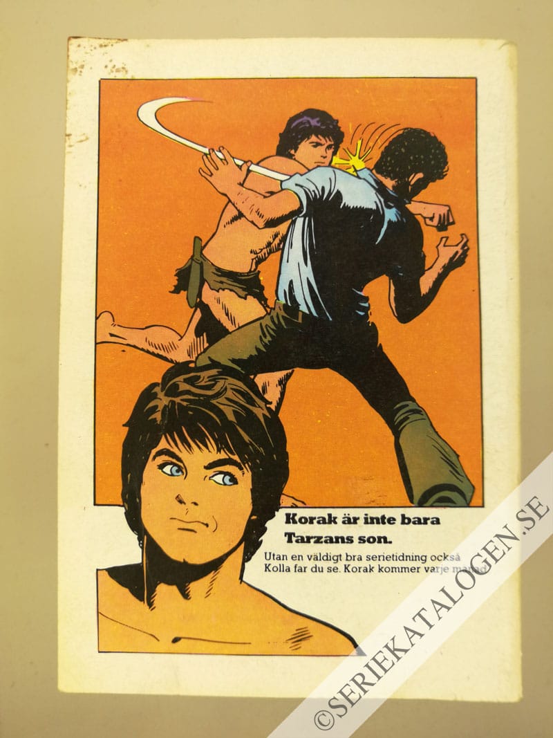 Baksida på Den kallblodige (1978)