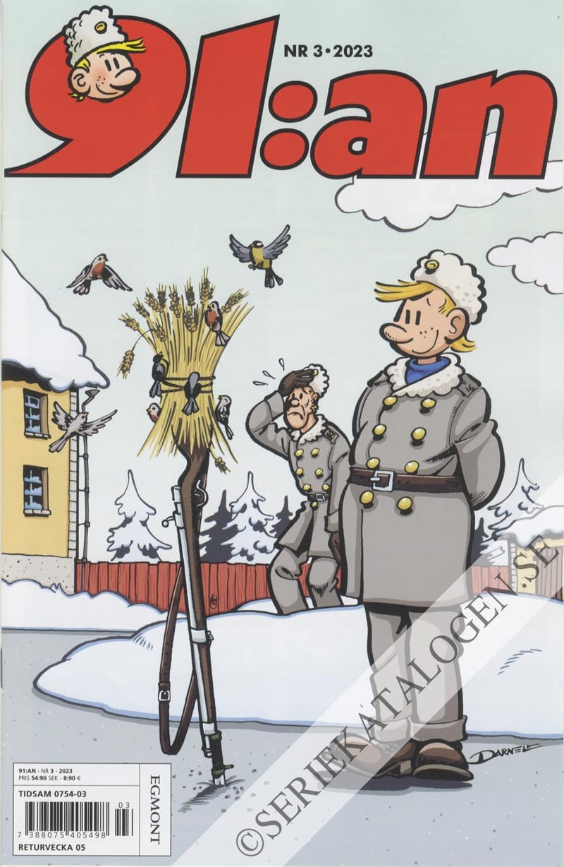 Framsida på 91:an #3 (2023)
