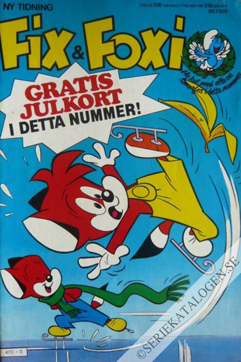 Framsida på Fix och Foxi #3 (1979)