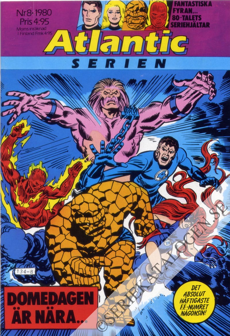 Framsida på Atlanticserien #8 (1980)