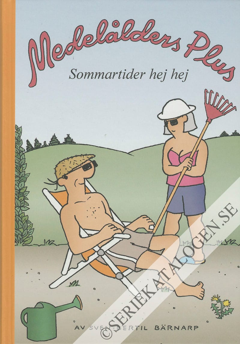 Framsida på Medelålders Plus Sommartider hej hej (2018)