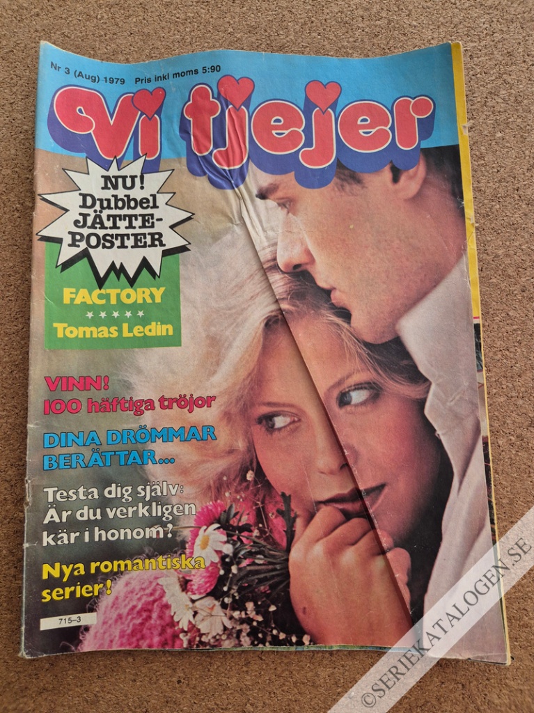 Framsida på Vi tjejer #3 (1979)